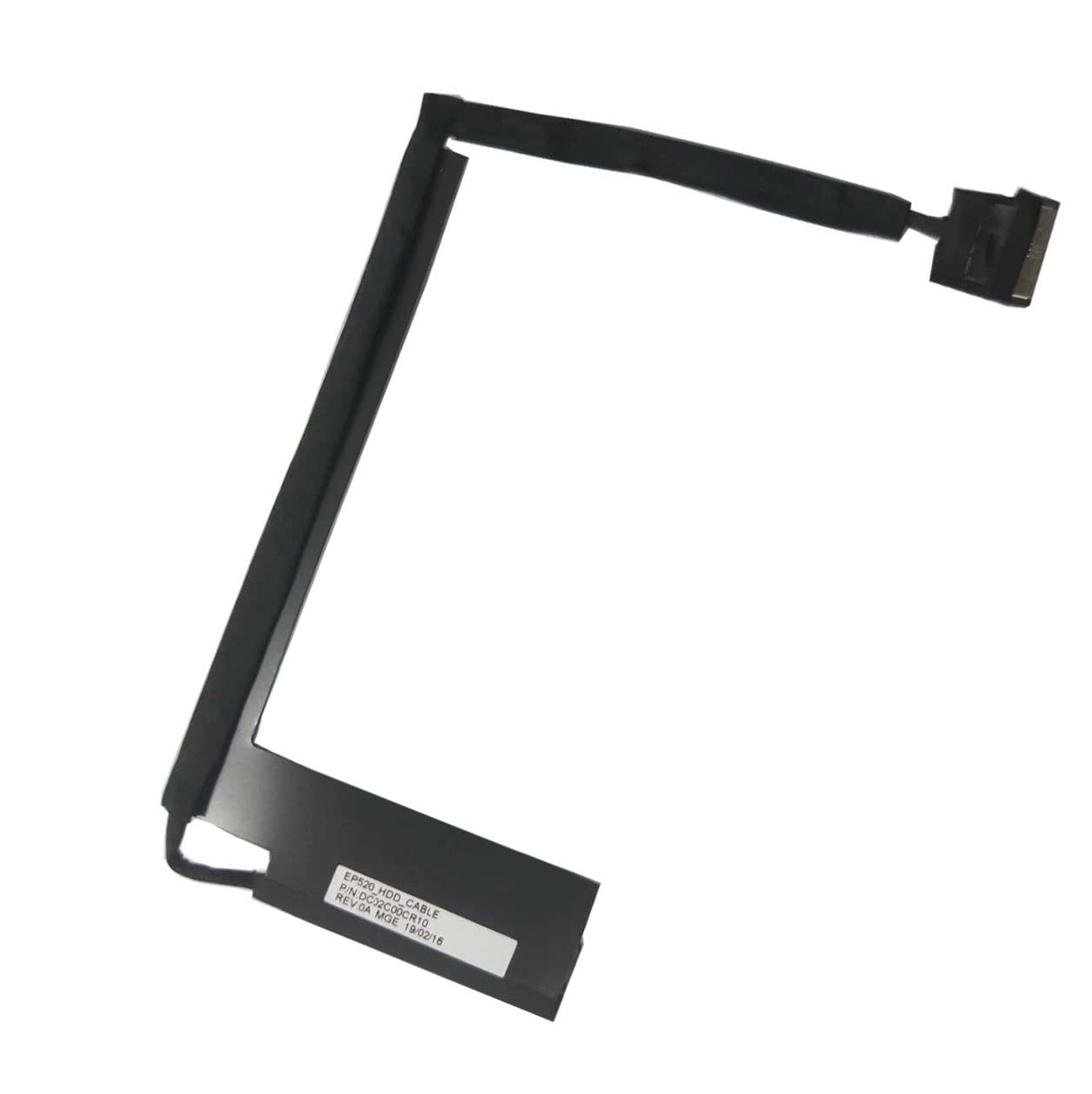 Fleshy Leaf SATA Hard Drive Caddy Bracket Tray with SSD HDD Cable Holder Tin Foil Replacement for Lenovo Thinkpad P52 EP520 DC02C00CR10