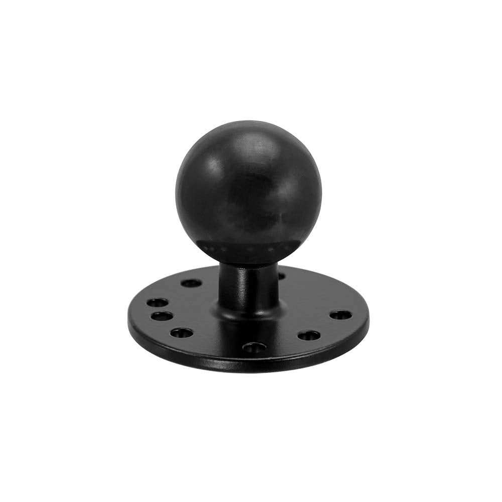 ARKON Mounts Robust Circular Metal 38mm (1.5 inch) Ball to 1/4”-20 Camera Bolt Adapter