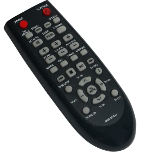 AH59-02434A Remote Control for Samsung SoundBar Speaker System HW-E550 HW-E551 HW-E450 HW-E450C HW-E550/ZA HW-E551/ZA HW-E450/ZA HWE550 HWE551 HWE450