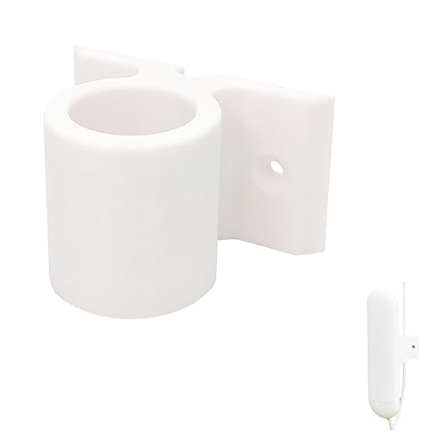 XINGBIRDS Wall Mount for Ubiquiti UAP-AC-M UniFi AC Mesh, White Wall Mount for Ubiquiti NanoStation LocoM2 LocoM5