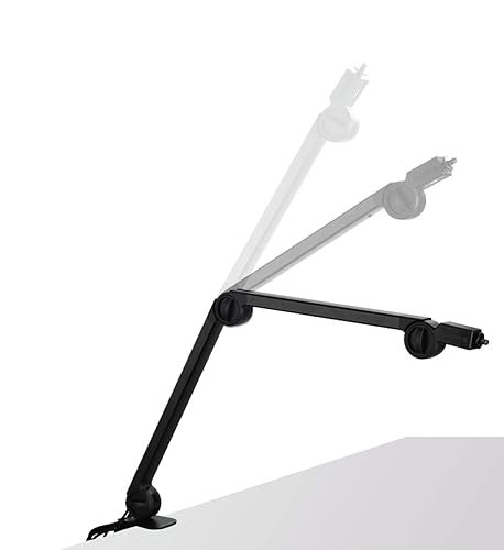 CHERRY MA 6.0 UNI Premium Microphone Arm Stand. Adjustable and Universal Mic. Made of Aluminum with Desk Clamp, For Podcast, Streaming, Gaming or