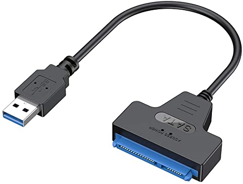 SGElectronix USB 2.0 to SATA 22 Pin Laptop Hard Disk Drive SSD Adapter Converter Cable