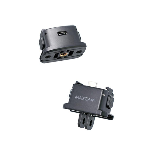 MAXCAM for DJI Pocket 3 Multi-Function Quick Release Charging Base Lightweight Compact Design with 1/4" Screw Hole to Charge While Shooting