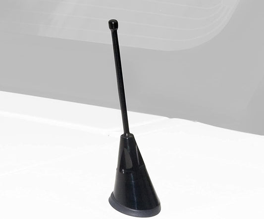 Drake Muscle Cars AR3Z-18813-BLK Billet Antenna Black Billet Aluminum