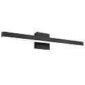 Aipsun 27.6 inch Modern Black Vanity Light LED Bathroom Vanity Light Fixtures Black Wall Light for Bathroom (White Light)