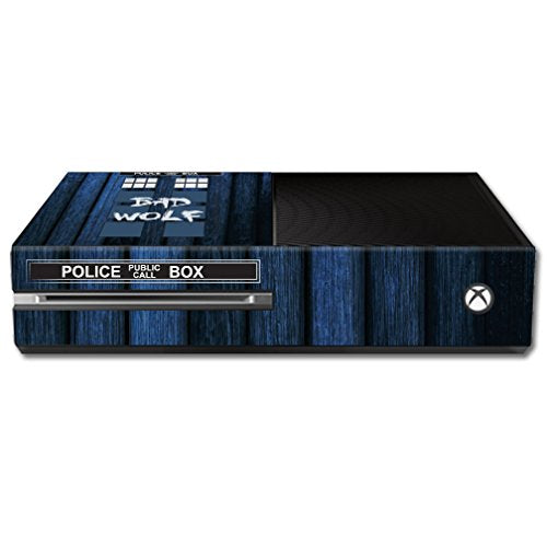 MightySkins Skin Compatible with Microsoft Xbox One - Time Lord Box | Protective, Durable, and Unique Vinyl Decal wrap Cover | Easy to Apply, Remove