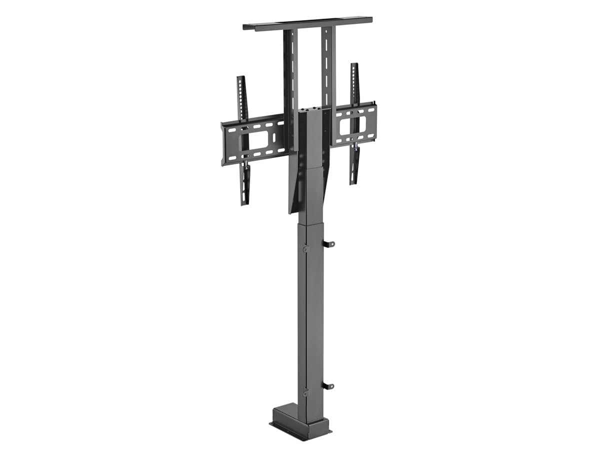 Monoprice Motorized TV Lift Stand for TVs Between 37in to 65in, Max Weight 110 Lbs, VESA Capability Up to 600x400, Includes RF Remote Control,