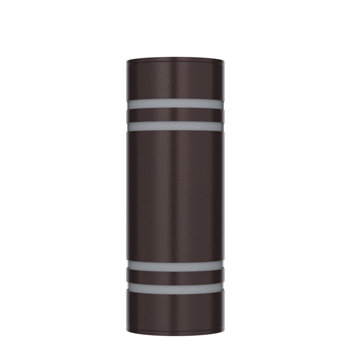 rosykite Outdoor Wall Lights Exterior, Modern Outside Sconce Wall Lighting, Exterior Light Fixture Wall Mount Oil Bronze Cylinder, Up Down Outdoor