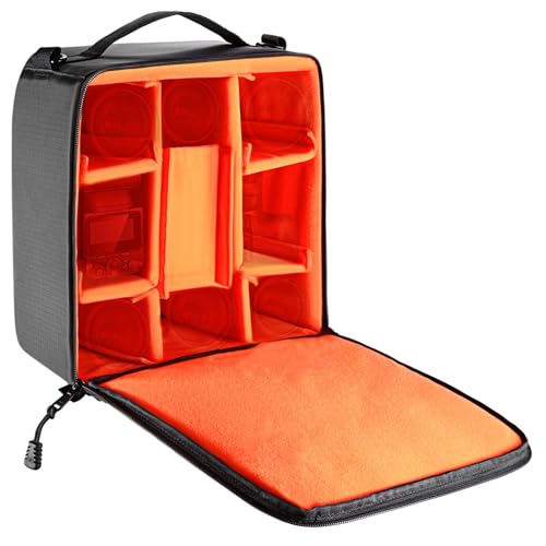 Neewer® Flexible Partition Camera Padded Bag Insert Protection Handbag for SLR DSLR Mirrorless Cameras and Lenses,Flash Light,Radio Trigger,Battery