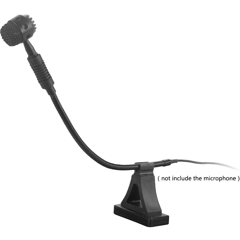 Tinsea Instrument Condenser Microphone Universal Stand Clip For Piano With Magnetic Attraction Compatible For DPA4099 Microphone Stand