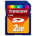 Transcend Canon Powershot SD700 Digital Camera Memory Card 2GB Standard Secure Digital (SD) Memory Card