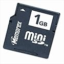 Memorex TravelCard 1 GB miniSD Flash Memory Card