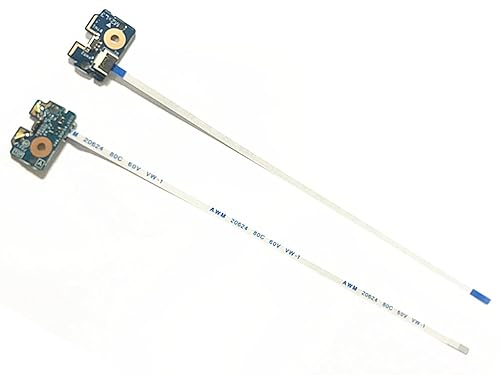 NP Power Button Plate for HP 14-DH 14-DH0003LA 14-DH0004LA L51112-001 455.0GG03.0001