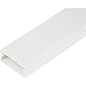 StarTech.com Solid Cable Management Raceway with Adhesive Tape & Cover, 1-1/4"(32mm) W x 3/8"(11mm) H - 3ft(1m) Length, PVC Network/Power Cord