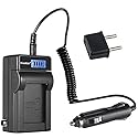 Kastar NP-FV70 LCD AC Battery Charger Compatible with Sony NP-FV30, NP-FV50, NP-FV70, NP-FV90, NP-FV100 Battery Camera, Andoer HDV-201LM, HDR-AE8 4K
