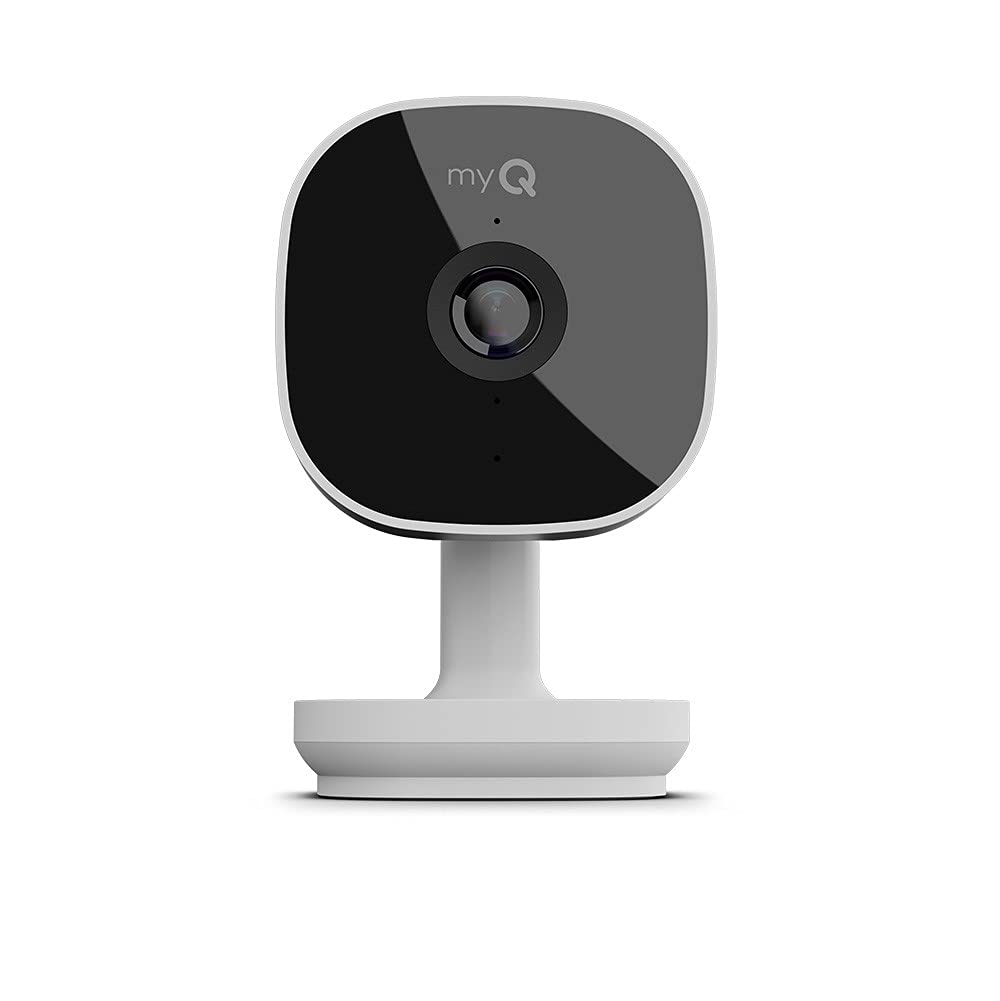 myQ Smart Garage Security Camera - 1080p HD Video, Night Vision, Motion Detection, Magnetic, Wi-Fi, Two-Way Audio, Smartphone Control