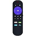 Universal Remote Control Compatible with All Hisense Roku TV & Sharp Roku TV - No Setup Needed