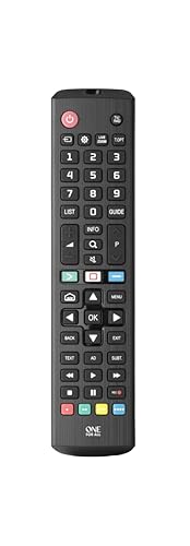 One For All Universal Replacement Learning Remote Control, Compatible Only with All LG Televisions, LCD, LED, OLED, Plasma, URC4811
