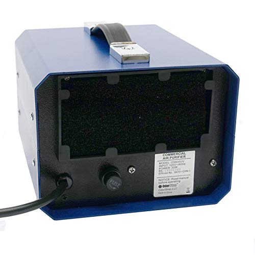 OdorStop OS600UVFBA Travel/Mini Size Ozone/UV Air Purifier for Areas of 600 sq ft and above