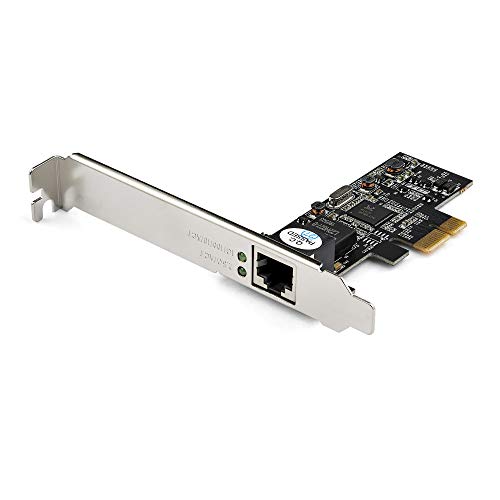 StarTech 1-Port PCIe Network Card, RTL8125, PCI Express LAN Card (ST2GPEX)