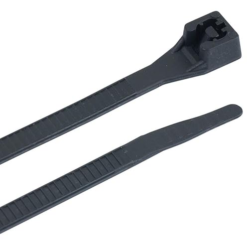 GB Gardner Bender 46-315UVB 14" Black UV Resistant Cable Ties 100 Count