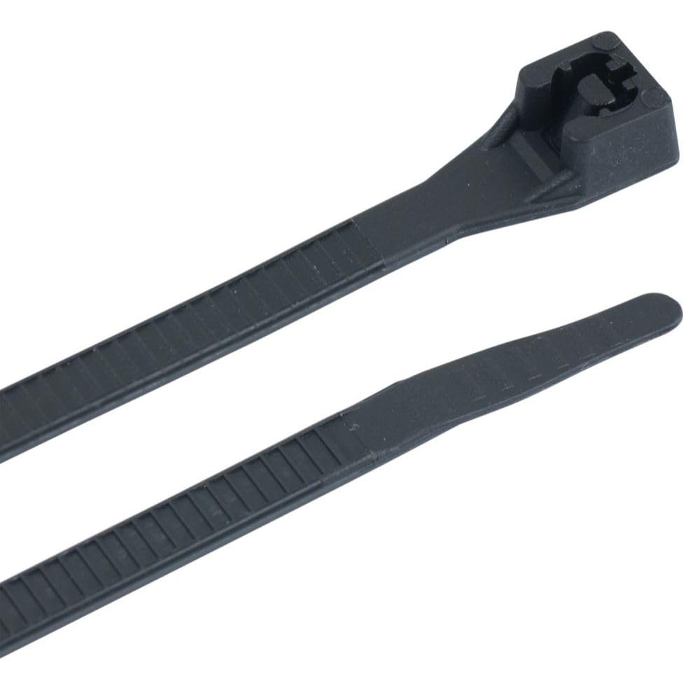 GB Gardner Bender 46-315UVB 14" Black UV Resistant Cable Ties 100 Count