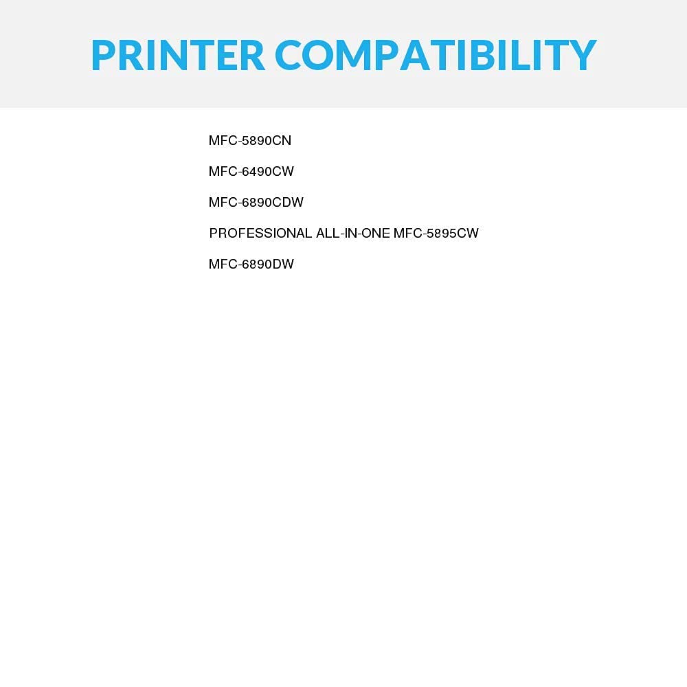 SPEEDYINKS Compatible Thermal Fax Cartridge with Rolls Replacement for Brother PC501 (Black) Compatible with the Following Brother Printer Model Fax