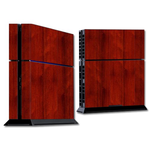 MightySkins Skin Compatible with Sony Playstation 4 PS4 Console wrap Sticker Skins Cherry Wood