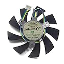 inRobert DIY Two Ball Bearing Video Card Cooling Fan for Zotac GTX 1060 Mini