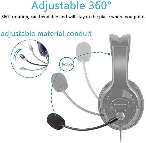 AKKE Mic Replacement 3.5mm Detachable Game Microphone Boom Compatible with PDP Afterglow AG6 Ear Force Xbox One Stealth 400 420x 450 500p 520 Recon