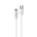 iHip 6ft PVC White Lightning Cable Rubber Finish Bend Test Certified - iPhone Charger Cable Durable USB Charging Cable Cord for iPhone/iPad/iPod