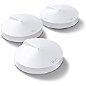 TP-Link Deco M5 Mesh WiFi System - Up to 5,500 sq. ft. Whole Home Coverage and 100+ Devices,WiFi Router/Extender Replacement, Anitivirus, 3-Pack
