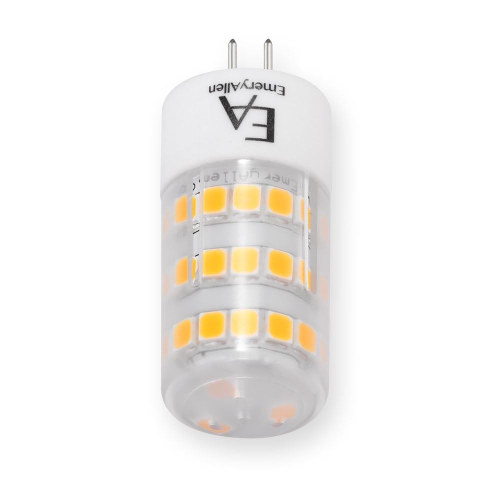 EmeryAllen G4 LED Bulb 4.0W (50W Eq), 3000K, 12V