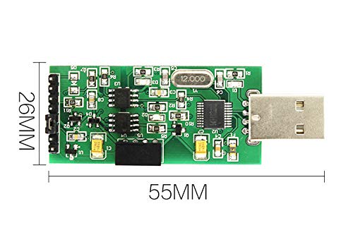 KNACRO Isolated USB to Serial Module Fully Isolated USB to TTL Isolated Serial Port CH340 FT232