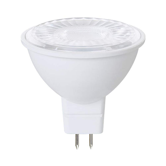 Euri Lighting EM16-7W4000ew Dimmable LED MR16 (GU5.3 Base), 7W (50W Equiv.) 500lm, 80CRI, Soft White (3000K) 40° Beam Angle, 12V, Damp Rated UL