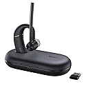 Yealink BH71 Pro Teams Certified Wireless Bluetooth Mono Headset 1208652 - Deskphone, PC,Mac, Video Calls, Mobile Phone Calls, Compatible with Zoom…