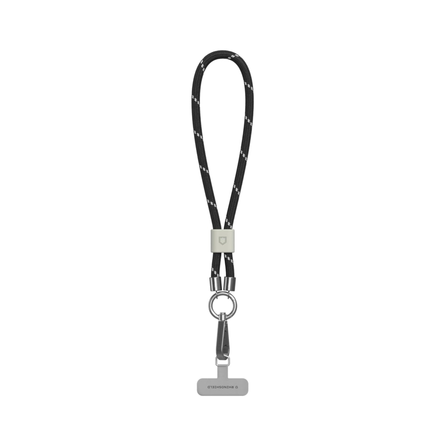 RhinoShield Braided Wrist Phone Lanyard | Recycled Materials, Easy to Adjust, Charm, Durable Strap with Trendy Colors (Landyard Card Included) - Cosmo