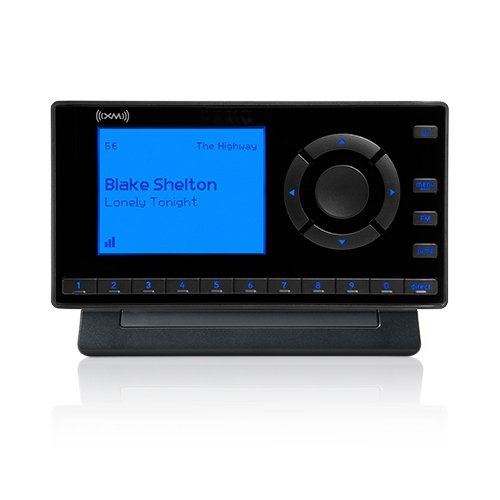 SiriusXM- XEZ1H1 Onyx EZ Satellite Radio with Home Kit- Black