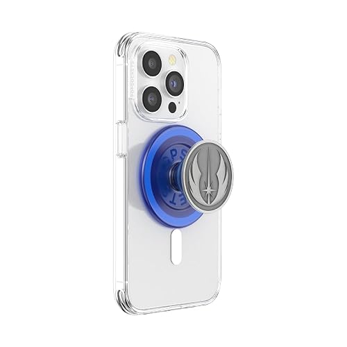 PopSockets Phone Grip for MagSafe, Magnetic Holder, Phone Stand, Star Wars - Jedi Icon