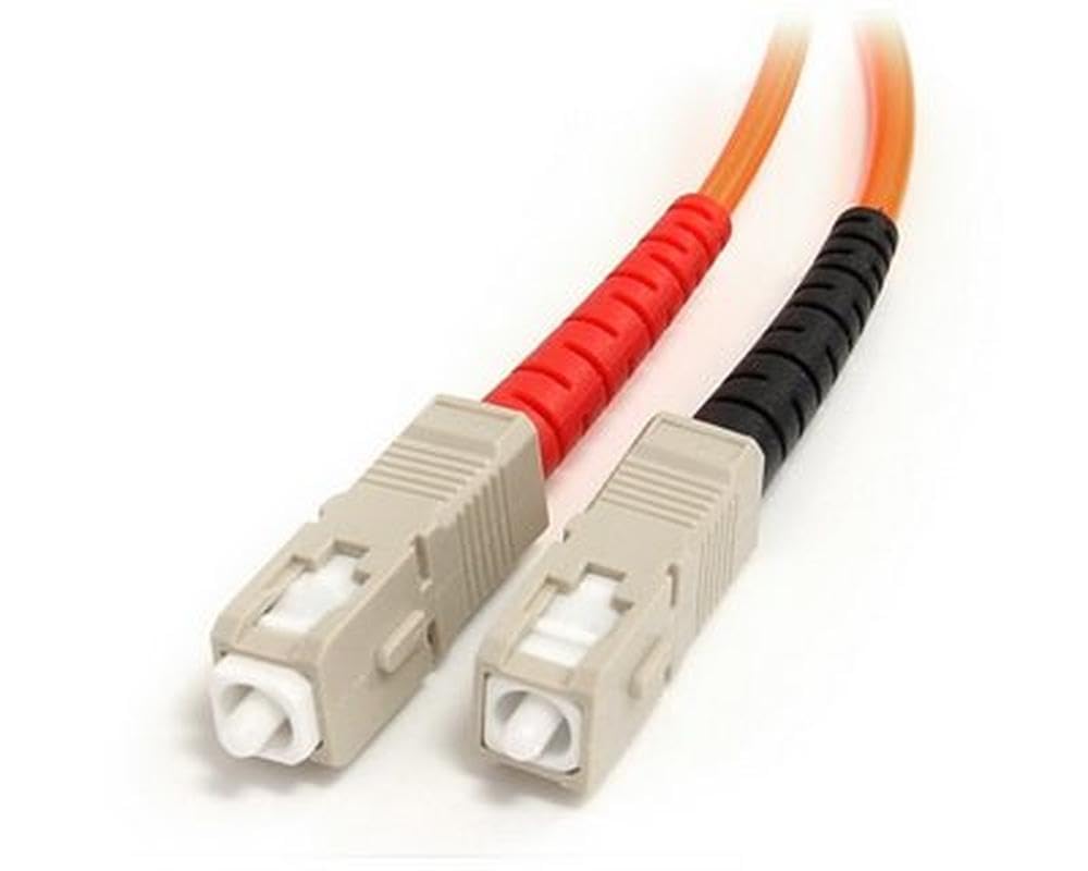 StarTech 3m OM1 Fiber Cable, ST to SC, 62.5/125, Optic, LSZH (FIBSTSC3)