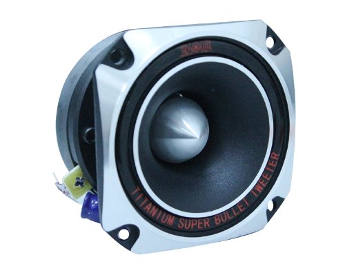 Absolute USA PBT35S 3.5-Inch Titanium Bullet High Compression Tweeter with 10 Oz Ferrite Magnet