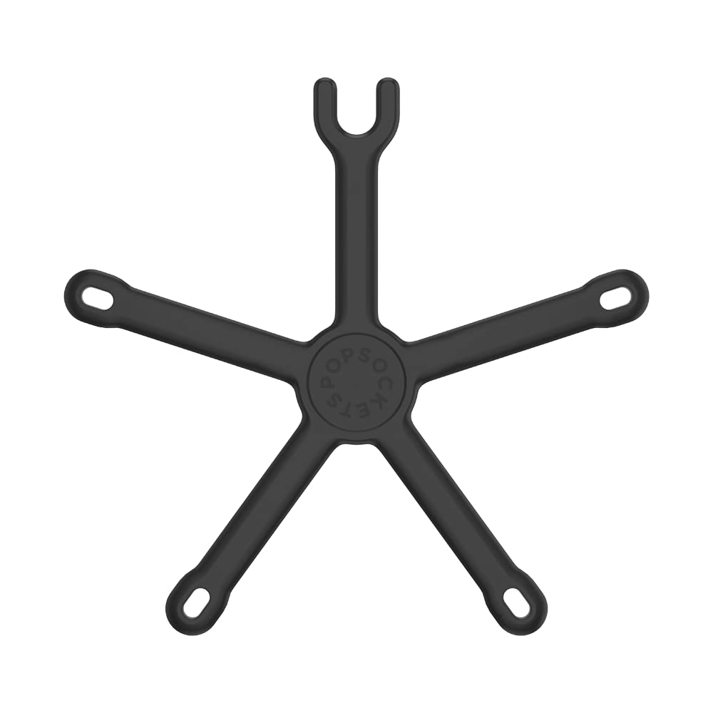 PopSockets Flexible Phone Mount & Stand, Phone Tripod Mount, Universal Device Mount - Black small