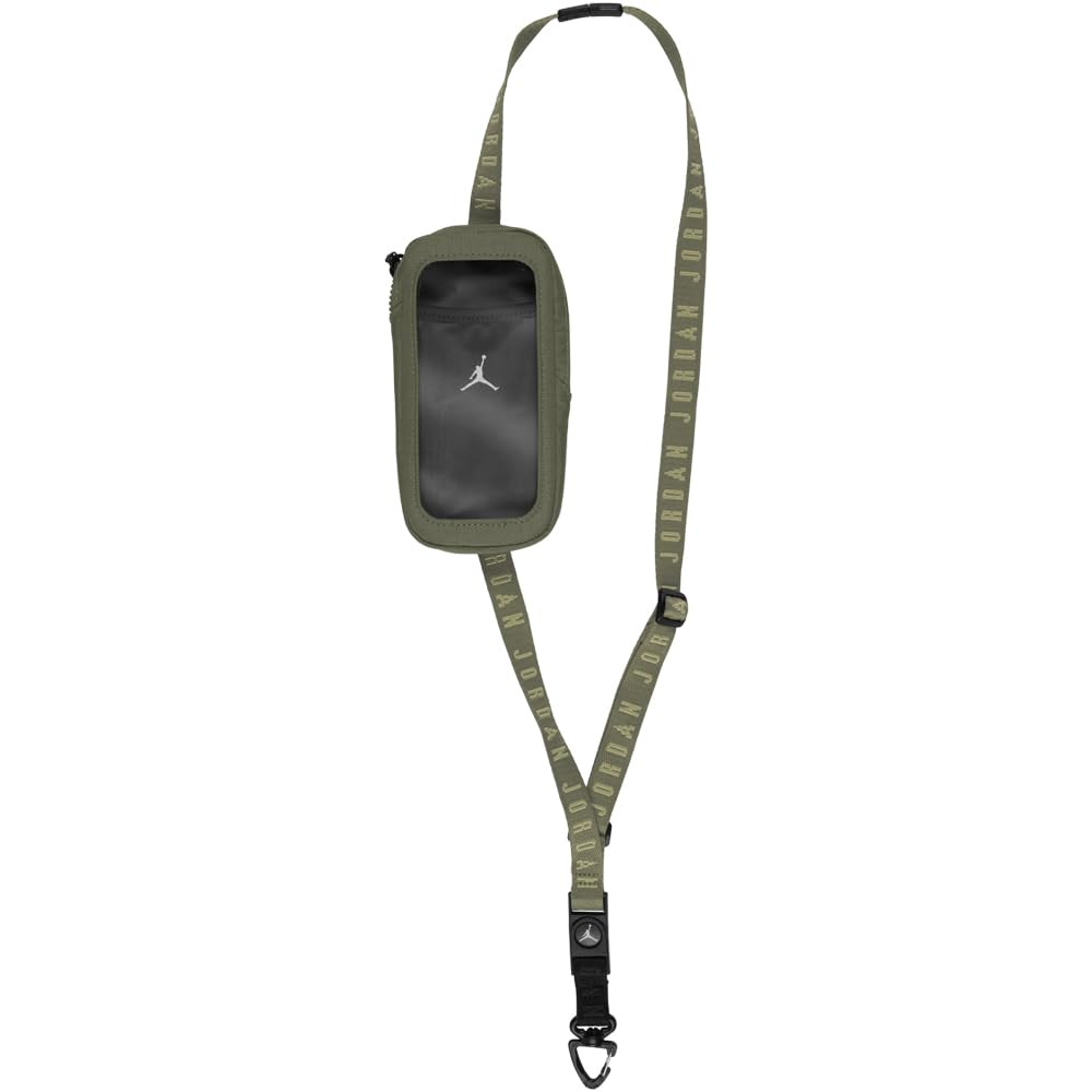 Nike JD6008-210 Flight Fawn Crossbody Medium Olive/Black/White