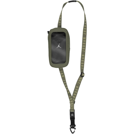 Nike JD6008-210 Flight Fawn Crossbody Medium Olive/Black/White