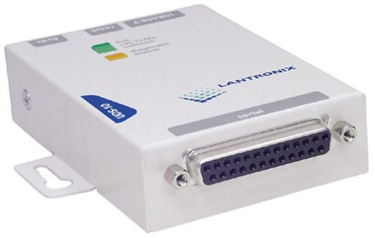 LANTRONIX Uds-10 Device Server DB25 Port RJ45 Port for Enet 110 Vac Pwr Sup