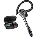 Earbuds Wireless Earpiece Bluetooth Headset with Noise Canceling Mic 160H Standby Time Hands Free Earphones Single Ear Headphone for iphone Android