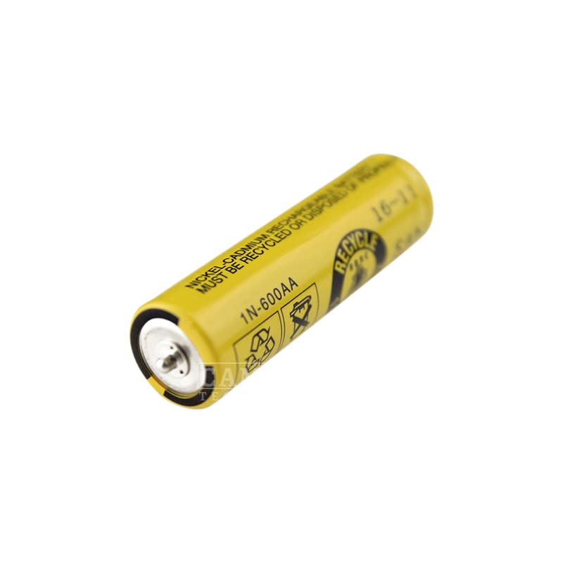 PULADU Original 2pcs SAN 1N-600AA for B ra un Electric Shaver Battery S3 3000S/3090S 199S-1 5739/5743 5663 1.2V Ni-Cd Rechargeable Battery