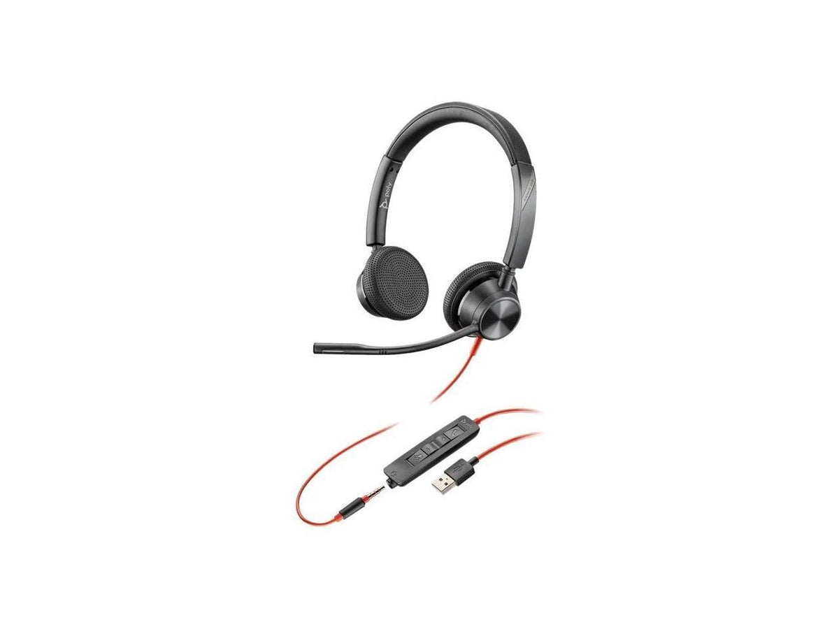Poly Blackwire 3325, Microsoft, USB-A