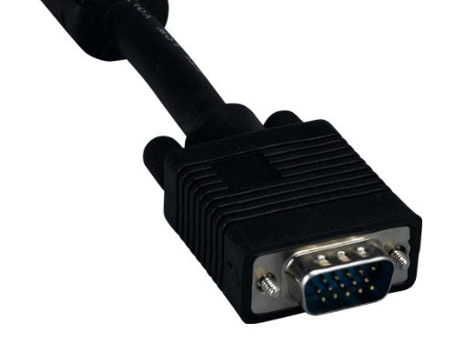 Cable Leader SVGA HD15 M/F Monitor Extension Cable with Ferrites (100 Foot (1 Pack))