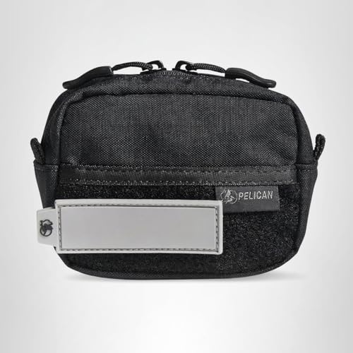Pelican Aegis EDC Molle Pouch (4" x 3") - for Aegis Backpack and Duffel (Black)